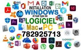 Installation de Windows 11/10/7/MacOS et tout type de logiciels d