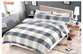 Draps à vendre  Draps double lit pur coton avec deux oreillers différentes design 