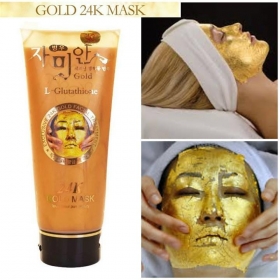 masque gold Masque gold  24k destiné au soin du visage. Le Masque gold débarrasse la peau des toxines, lisse le grain de peau, stimule la régénération cellulaire et illumine le teint.