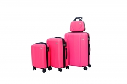 VALISE Set de 4 valises coque rigide ABS disponible en plusieurs couleurs