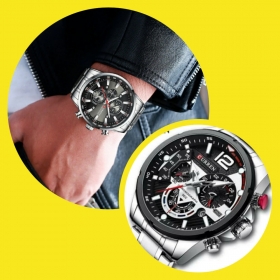 Montre Curren homme Montre ⌚Homme Marque Curren:

Style de Vie vous propose des montres de très bonne qualité en gros et en détail. 

Nous vous présentons une montre⌚ Curren  pour Homme très top. C