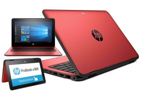 Hp probook x360 Ordinateur portable convertible à écran tactile HP ProBook x360 11 G1 EE, écran LED 11,6", processeur Intel Dual-Core, 4 Go de RAM, 128 Go de SSD, Windows 10, webcam HD, HDMI, Bluetooth, WiFi
