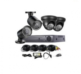 Caméra Kit De 4 Caméra Analogiques CCTV 
Marque: Eye Vision