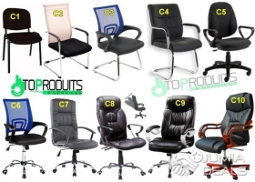 Fauteuils et Chaises de Bureaux promo rentrée !!! SPÉCIALE BLACK FRIDAY!!!

Des fauteuils de bureau ergonomiques, des chaises visiteurs disponibles en plusieurs couleurs et modèle.

À partir de 30.000fr !!!

Le prix varie selon le modèle.