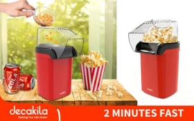 MACHINE A POPCORN A AIR CHAUD Machine à popcorn à air chaud
Facile à utiliser, très rapide et efficace.
Vous n