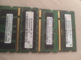 Ram DDR 3 et DDR 2 pas cher Mémoire (RAM) pour ordinateur portable à grande fréquence 10600s 8500s
DDR 3 4go 8000, 2go 4000
DDR 2 2go 5000, 1go 2500