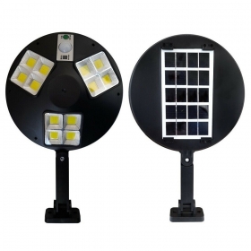 Lampe solaire détecteur de mouvement Lampe solaire détecteur de mouvement avec télécommande et 3 modes de fonctionnement. Produit idéal pour vos terrasses et jardins. Il est également utilisable pour la sécurité et très pratique pour vos devantures maisons, magasins, bâtiments etc...