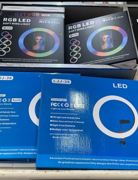 RGB LED RGB soft Ring light Facture plus garantie livraison 2000