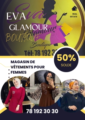 Eva Glamour Boutique Eva Glamour Boutique vente de vètement de femme produits et services en solde 