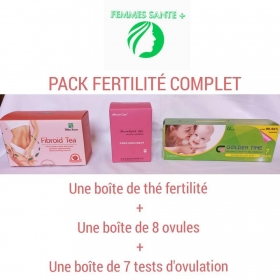 Pack fertilité Femme Femmes Santé Plus vous propose un traitement complet contre l