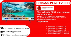 ECRANS PLAT TV LED PROFITEZ DE CETTE OFFRE EXCEPTIONNELLE DU MOIS DE MARS JUSQU