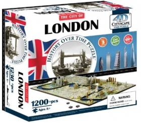 Puzzle 4D City of London Puzzle en 4D city of London de plus de 1230 piéces trés pratique et édicatif pour les enfants fan d
