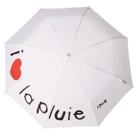 PARAPLUIE PERSONNALISÉ Parapluie couleur blanche personnalisée avec vos logo, photo, textes...