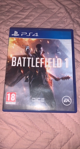 Jeu ps4 Battlefield 1 Bonjour je vends mon jeu PS4 battlefield 1 a 10000 prix Imbattable me contacter au plus vite merci .