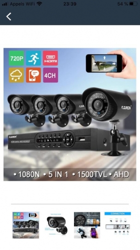 Kit caméras de surveillance