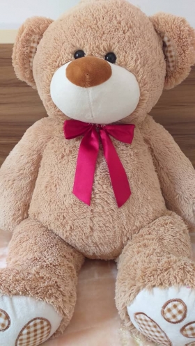 Joli Teddy Géant  Gros et adorable nounours géant teddy bear pour vous tenir bonne compagnie et vous procurer d